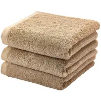 Aquanova London Handdoek Golden | Beige / Bruin | Katoen