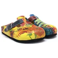 Calceo Van Gogh Clogs – Handgemaakt – Premium Kwaliteit – Maat 42
