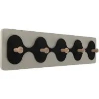 Present Time coatrack rizar medium zwart &