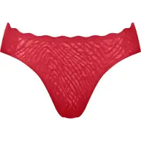Sloggi ZERO Feel Bliss Festive High leg Dames Onderbroek - ROOD