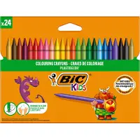 BIC Kids Plastidecor Krijtjes 24-set (3 jaar+)
