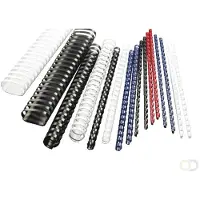 GBC Din A4 25 Mm Binding Comb 50 Units Wit Kinderen