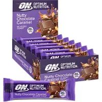 Optimum Nutrition Nutty Choco Caramel Bar - 12 repen