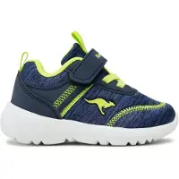 Kangaroos Sneakers 'Chummy' navy / neongroen