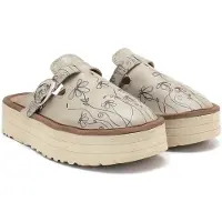 Calceo - Daisy's - Clogs - Slippers - Hoge kwaliteit - Handmade - Maat 38