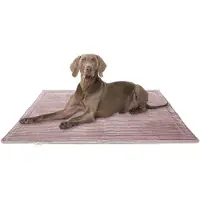 Knuffelwuff Cord Hondenkleed Timor 80x60cm Roze