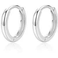 Elenza AMS Elenza Sterling .925 Zilveren Oorringen-14mm