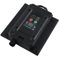 LINDBY Buitenverlichting , Sabiel, Zwart, Aluminium, Modern