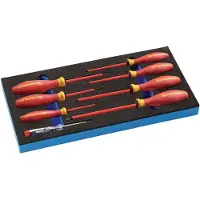 Promat /Tecwerk Gereedschapsmodule | 8-delig 1/3-module | sleuf 2,5-6,5 / PH 1, 2 - 4000871240