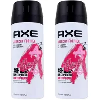 Axe Anarchy For Her - Deodorant Spray - 150 ml - 2 stuks