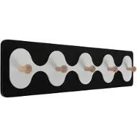 Present Time coatrack rizar medium & wit