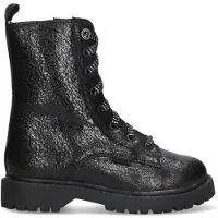 Mexx William Wendy leren veterboots zwart Meisjes Leer - maat 33