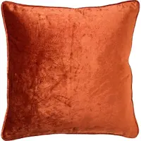 Hoii CHLOE | sierkussen 50x50 cm | Potters Clay | oranje | | met duurzame kussenvulling