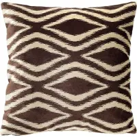 Hoii AMORA | sierkussen 45x45 cm | Chocolate Martini | bruin | | met duurzame kussenvulling