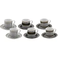 Karaca Helenistik – Porseleienen Koffiekopje Set – 80 ml