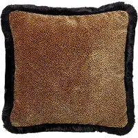 Hoii ELISABETH | sierkussen 45x45 cm | Tobacco Brown | bruin | | met duurzame kussenvulling