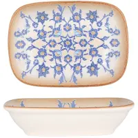 RINART Serveerschaal tiara porselein 14x10 cm set van 2