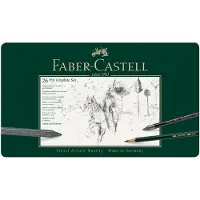 Faber-Castell grafietpotloden - Pitt set - 26-delig - FC-112974