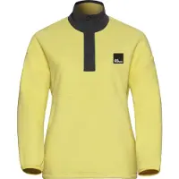 Jack Wolfskin Sumetro, fleecetrui, dames, geel