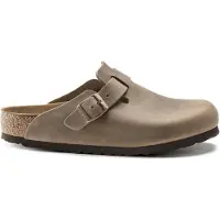 Birkenstock Boston Vetleer Tabacco Brown Normaal Voetbed || Maat 50