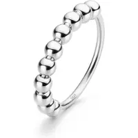 Despora Anxiety Ring - Stress Ring - Fidget Ring - Anxiety Ring For Finger - Draaibare Ring Dames - Spinning Ring - Spinner Ring - Zilver 925 - (19.00 mm / maat 60)