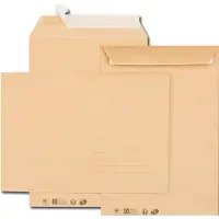 GPV Verzendzakken C4, 229 x 324 mm, bruin kraftpapier