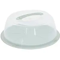 Atmosphera Ronde Gebakdoos/Taartdoos met basis - Ø36xH14cm - Groen
