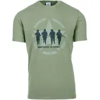 Fostex Garments - T-shirt Brothers in Arms (kleur: Groen / maat: S)
