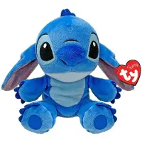 TY Beanie Baby Stitch - (Soft Body) -6" Blue