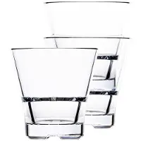 Bold Club Stack Premium Polycarbonaat Tumbler 26.6cl - Set a 6 stuks