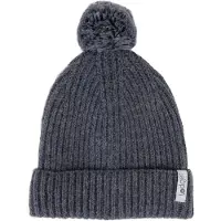 Lodge - Mutsje wol - Antracite - 6-12 maanden - Merino wol - kriebelt niet
