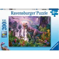 Ravensburger 12892 Koning van de Dinosaurussen Puzzel van 200 Stukjes voor Kinderen - Elk Stukje is Uniek Stukjes Passen Perfect In Elk Stukje