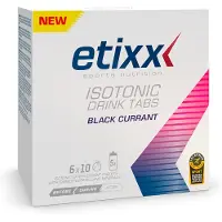 Etixx Isotonic Drink Tabs Black Currant 6x10 St Omhulde tabletten