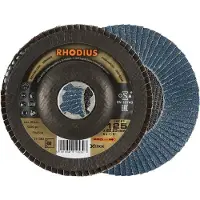 Rhodius 211393 LSZ F1 X-LOCK Lamellenschijf RVS, Staal 10 stuk(s)