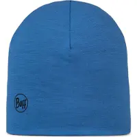 Buff - Kid's LW Merino Wool Reversible Hat - Muts One Size, blauw