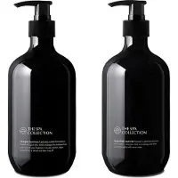 The Spa Collection Gum Tree - Shampoo + Body Wash - 475 ml stijlvolle zwarte pompfles - Set van 2 stuks
