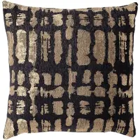 Hoii DELPHINE | sierkussen 60x60 cm | Raven | zwart |
