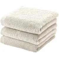 Aquanova London Handdoek Jasmin | Beige / Ivoor | Katoen