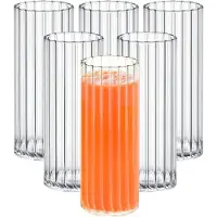 Wilmax England - Glazen - Glas - 350 ml - 6-delige Set