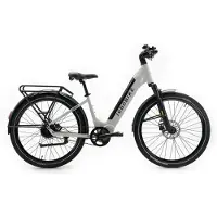 Jobobike Dyno GT - Elektrische Fiets - 27,5 inch - 250W motor - Actieradius tot 90 km - 7 versnellingen - Hydraulische schijfremmen - Grijs