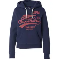 Superdry Sweatshirt 'HIGH FLYERS' navy / rood
