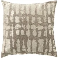 Hoii DELPHINE | sierkussen 45x45 cm | Doeskin | bruin |