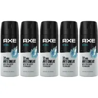 Axe MULTI BUNDEL 5 stuks Ice Chill DRY - deodorant - spray 150 ml