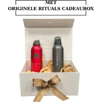 RITUALS - Ayurveda - Homme - Geschenkset - 2X Shower Gel a 200 ml = 400 ml in Originele Cadeaubox - Douchegel - Doucheschuim