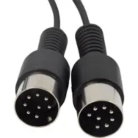 BOSSCOM DIN 8-pins / Powerlink PL4 kabel voor B&O | zwart | 7 meter