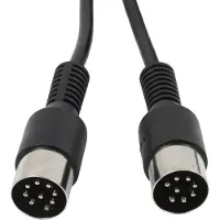 BOSSCOM DIN 8-pins / Powerlink PL8 kabel voor B&O | zwart | 10 meter