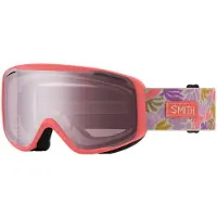Smith - Skibrillen - Rally Flare Flora Ignitor Mirror voor Unisex van Wol - Roze