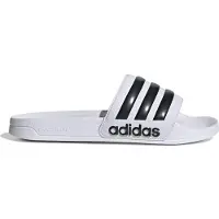 Adidas Muiltjes 'Adilette' zwart / wit