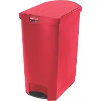 Rubbermaid pedaalemmer | 90ltr | Rood