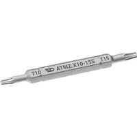 Facom verwisselbare bit, kort, Torx 10 en 15 ATMZ.X10-15S